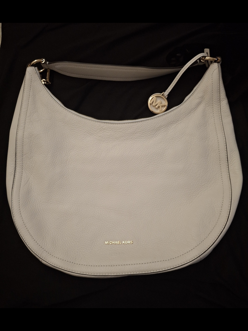 Micheal Kors Large Cream Shoulder Bag